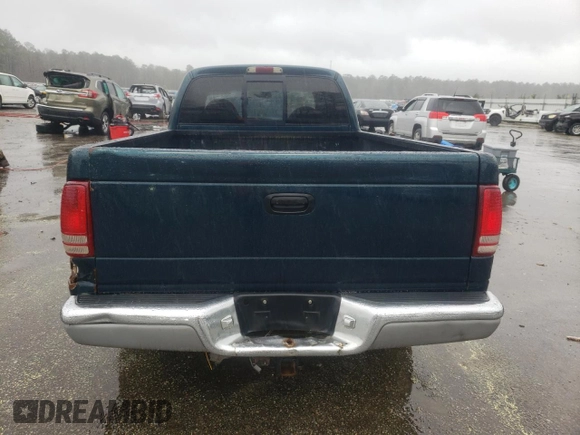1999 Dodge Dakota SLT with VIN 1B7GL22X8XS151288, listed as a Copart auction lot 49850815 with 255,367 mi miles and Salvage Title. Bid and sale history available at carsss.com. Image 6.