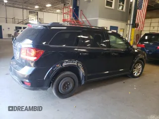 2017 Dodge Journey SXT with VIN 3C4PDDBG8HT592198, listed as a Copart auction lot 55170285 with 168,137 mi miles and Clean title. Bid and sale history available at DreamBid. Image 3.