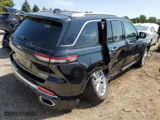 2023 Jeep Grand Cherokee Summit with VIN 1C4RJHEG6PC563345, listed as a Copart auction lot 63969163 with 2,909 mi miles. Bid and sale history available at carsss.com. Image 3.