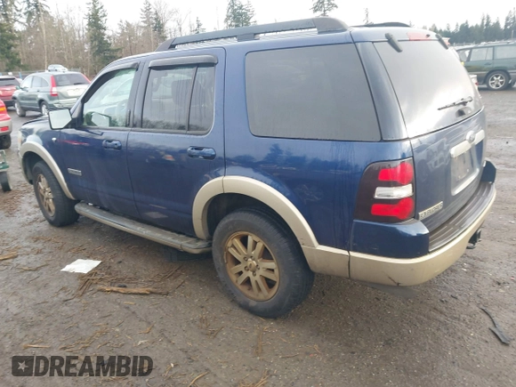 2008 Ford Explorer Eddie Bauer with VIN 1FMEU74878UA78407, listed as a IAAI auction lot 41486762 with Not Provided miles. Bid and sale history available at carsss.com. Image 3.