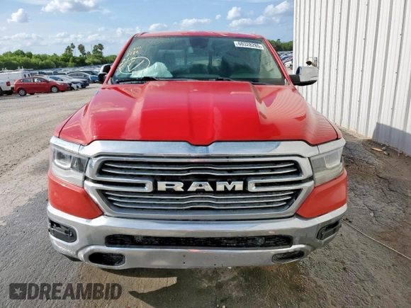 2019 Ram 1500 Laramie z VIN 1C6SRFJT9KN580498, wystawiony jako Copart lot #60328285 z przebiegiem 171 520 mil mil oraz Szkoda całkowita • Salvage title. Historia ofert i sprzedaży dostępna na DreamBid. Obrazek 5.