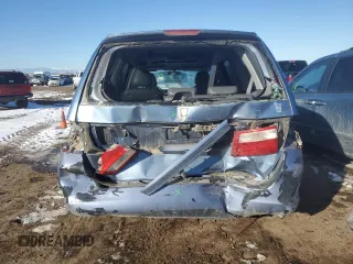 2006 Honda Odyssey EX-L with VIN 5FNRL387X6B013141, listed as a Copart auction lot 42909345 with 220,725 mi miles and Salvage Title. Bid and sale history available at carsss.com. Image 6.