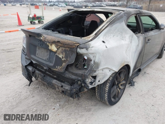 2015 Scion tC with VIN JTKJF5C72F3089756, listed as a IAAI auction lot 41554749 with 66,883 mi miles. Bid and sale history available at carsss.com. Image 6.