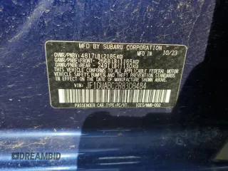 2024 Subaru Impreza with VIN JF1GUABC2R8308484, listed as a Copart auction lot 61817384 with 10,173 mi miles and Salvage Title. Bid and sale history available at carsss.com. Image 12.