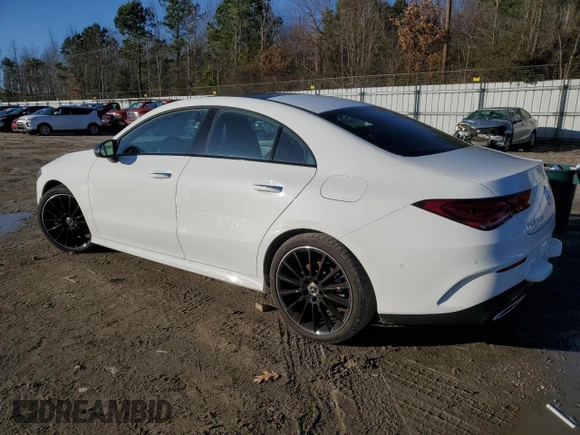 2023 Mercedes-Benz CLA 250 with VIN W1K5J4GB6PN331010, listed as a Copart auction lot 79668173 with Not Provided miles and . Bid and sale history available at DreamBid. Image 2.