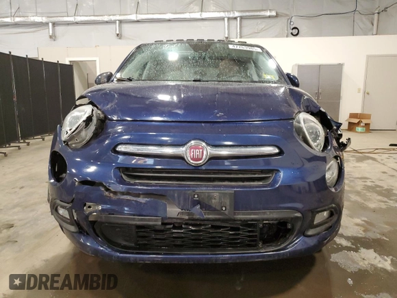 2017 FIAT 500X Lounge z VIN ZFBCFYDB5HP597173, wystawiony jako Copart lot #47763985 z przebiegiem 86 836 mil mil oraz Szkoda całkowita • Salvage title. Historia ofert i sprzedaży dostępna na DreamBid. Obrazek 5.