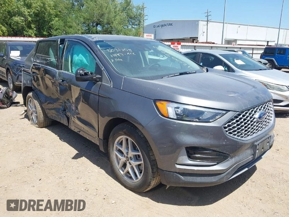 2024 Ford Edge SEL with VIN 2FMPK4J90RBA99942, listed as a IAAI auction lot 42009947 with 1 mi miles. Bid and sale history available at carsss.com. Image 1.