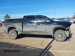 2021 GMC Sierra 1500 AT4 with VIN 1GTU9EET9MZ410854, listed as a IAAI auction lot 41307748 with 75,917 mi miles. Bid and sale history available at carsss.com. Image 14.