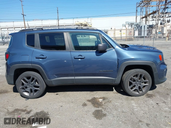 2021 Jeep Renegade Latitude with VIN ZACNJDBB1MPM98182, listed as a IAAI auction lot 41676689 with 53,731 mi miles and . Bid and sale history available at DreamBid. Image 13.