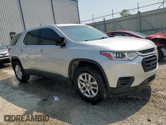 2020 Chevrolet Traverse LS with VIN 1GNERFKW5LJ125419, listed as a Copart auction lot 59046885 with 86,383 mi miles and Salvage title. Bid and sale history available at DreamBid. Image 14.