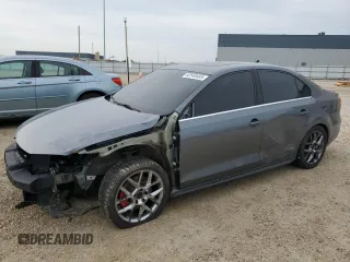 2014 Volkswagen Jetta GLI Edition 30 with VIN 3VW4S7AJ1EM396694, listed as a Copart auction lot 62548465 with 212,884 mi miles and Salvage title. Bid and sale history available at DreamBid. Image 1.