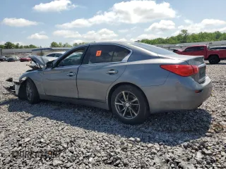 2017 Infiniti Q50 Signature Edition with VIN JN1EV7AP6HM741126, listed as a Copart auction lot 56382825 with 158,579 mi miles and Salvage title. Bid and sale history available at DreamBid. Image 2.