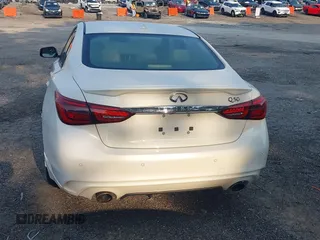 2023 Infiniti Q50 Luxe with VIN JN1EV7BP6PM512345, listed as a IAAI auction lot 42388297 with 11,204 mi miles and . Bid and sale history available at DreamBid. Image 16.