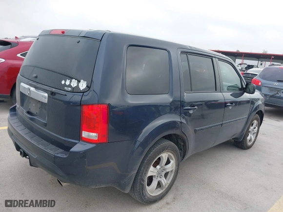 2012 Honda Pilot EX-L with VIN 5FNYF3H53CB036306, listed as a IAAI auction lot 42121102 with 161,060 mi miles. Bid and sale history available at carsss.com. Image 4.