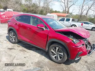 2019 Lexus NX with VIN JTJYARBZXK2142019, listed as a IAAI auction lot 41797253 with 39,679 mi miles. Bid and sale history available at carsss.com. Image 1.