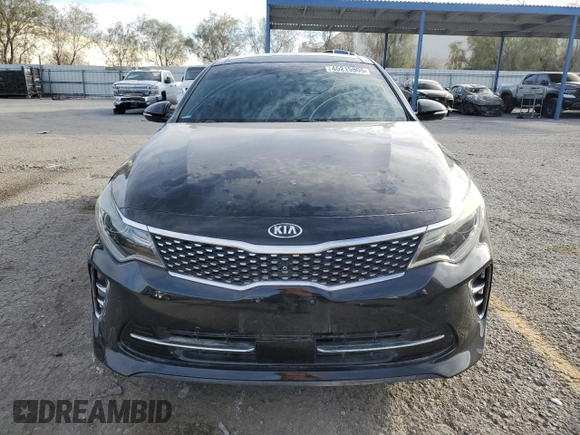 2016 Kia Optima SXL Turbo with VIN 5XXGV4L23GG098440, listed as a Copart auction lot 45215505 with 64,381 mi miles and Salvage Title. Bid and sale history available at carsss.com. Image 5.