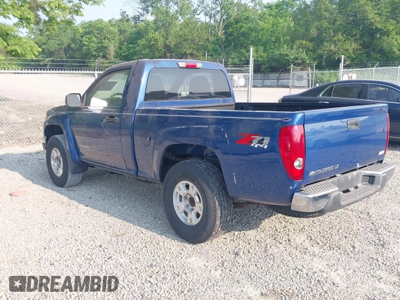 2005 Chevrolet Colorado Z85 with VIN 1GCDT146758230415, listed as a IAAI auction lot 42381488 with 115,435 mi miles and . Bid and sale history available at DreamBid. Image 3.