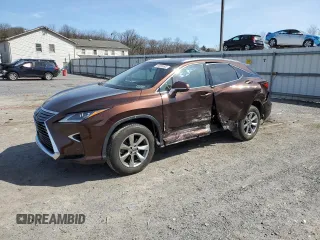 2018 Lexus RX with VIN JTJBZMCA0J2036042, listed as a Copart auction lot 44004593 with 33,066 mi miles. Bid and sale history available at carsss.com. Image 1.
