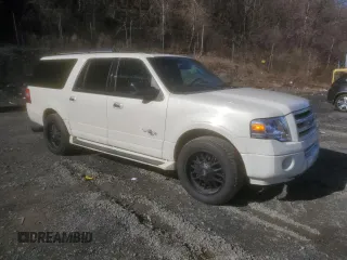 2007 Ford Expedition EL Limited with VIN 1FMFK20597LA98963, listed as a Copart auction lot 46683755 with 218,555 mi miles and Salvage Title. Bid and sale history available at carsss.com. Image 4.