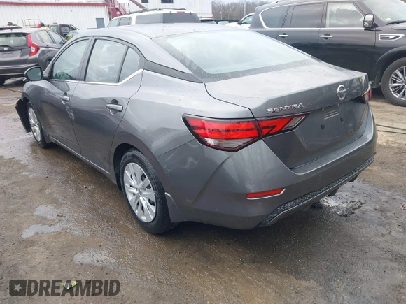 2023 Nissan Sentra S with VIN 3N1AB8BV7PY276636, listed as a IAAI auction lot 41113227 with 27,662 mi miles and . Bid and sale history available at DreamBid. Image 3.