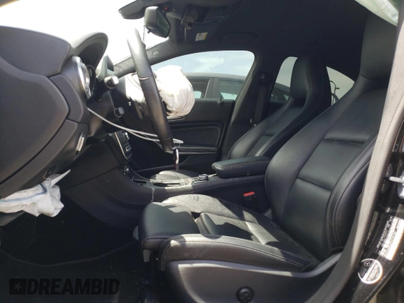 2019 Mercedes-Benz CLA 250 with VIN WDDSJ4EB2KN739180, listed as a Copart auction lot 52827555 with 76,832 mi miles and Salvage title. Bid and sale history available at DreamBid. Image 7.