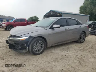 2024 Hyundai Elantra SEL with VIN KMHLM4DG4RU733377, listed as a Copart auction lot 56127855 with 45,608 mi miles and Salvage title. Bid and sale history available at DreamBid. Image 1.