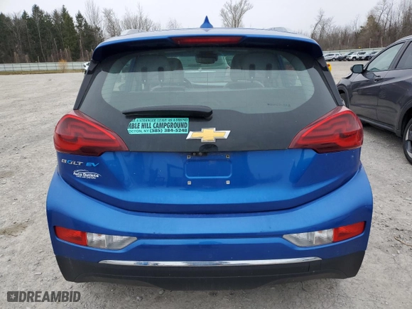 2017 Chevrolet Bolt EV Premier with VIN 1G1FX6S09H4165208, listed as a Copart auction lot 52070445 with 41,995 mi miles and Salvage Title. Bid and sale history available at carsss.com. Image 6.