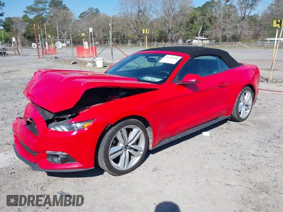 2015 Ford Mustang EcoBoost Premium z VIN 1FATP8UH1F5360984, wystawiony jako IAAI lot #41842901 z przebiegiem 87 773 mil mil oraz . Historia ofert i sprzedaży dostępna na DreamBid. Obrazek 16.