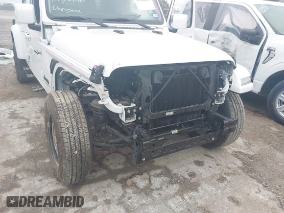2023 Jeep Gladiator Overland z VIN 1C6HJTFGXPL522706, wystawiony jako IAAI lot #41923655 z przebiegiem 33 010 mil mil oraz . Historia ofert i sprzedaży dostępna na DreamBid. Obrazek 6.