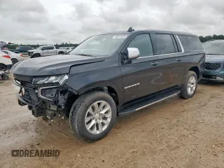 2023 Chevrolet Suburban Premier z VIN 1GNSCFKD1PR135410, wystawiony jako Copart lot #60872425 z przebiegiem 40 364 mil mil oraz Szkoda całkowita • Salvage title. Historia ofert i sprzedaży dostępna na DreamBid. Obrazek 1.