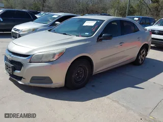 2015 Chevrolet Malibu LS with VIN 1G11A5SL7FF113559, listed as a IAAI auction lot 41852797 with 200,610 mi miles. Bid and sale history available at carsss.com. Image 2.