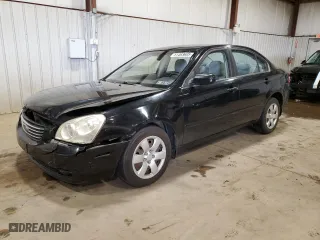 2008 Kia Optima LX with VIN KNAGE123185237251, listed as a Copart auction lot 51463605 with 94,090 mi miles and Salvage Title. Bid and sale history available at carsss.com. Image 1.