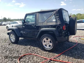 2013 Jeep Wrangler Sport with VIN 1C4AJWAG5DL694110, listed as a Copart auction lot 52200885 with 187,924 mi miles and Salvage Title. Bid and sale history available at carsss.com. Image 2.