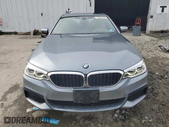 2018 BMW 5 Series 540i xDrive with VIN WBAJE7C54JWC57361, listed as a Copart auction lot 53047545 with 62,312 mi miles and Salvage title. Bid and sale history available at DreamBid. Image 5.