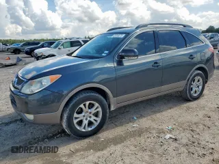2012 Hyundai Veracruz Limited z VIN KM8NU4CCXCU185397, wystawiony jako Copart lot #62899075 z przebiegiem 102 706 mil mil oraz Czysty tytuł • Clean title. Historia ofert i sprzedaży dostępna na DreamBid. Obrazek 1.