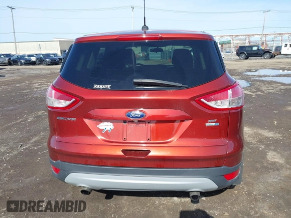 2014 Ford Escape SE with VIN 1FMCU9GX3EUA81161, listed as a IAAI auction lot 41968609 with 112,931 mi miles and . Bid and sale history available at DreamBid. Image 16.