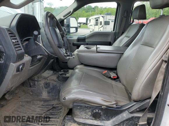 2019 Ford F-250 XL with VIN 1FT7W2B60KEC69079, listed as a Copart auction lot 57605395 with 142,011 mi miles and Clean title. Bid and sale history available at DreamBid. Image 7.