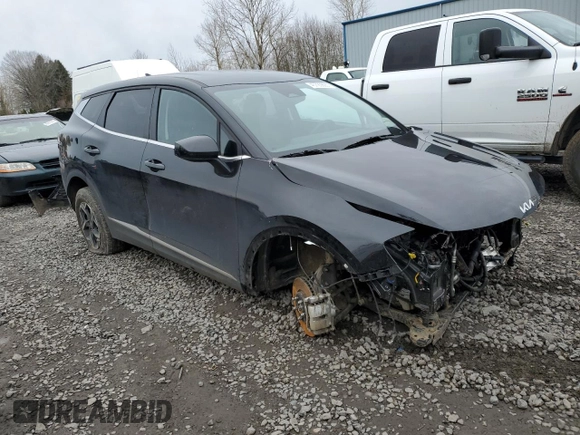 2024 Kia Sportage LX with VIN KNDPUCDF9R7224195, listed as a Copart auction lot 45720805 with Not Provided miles and Salvage Title. Bid and sale history available at DreamBid. Image 4.