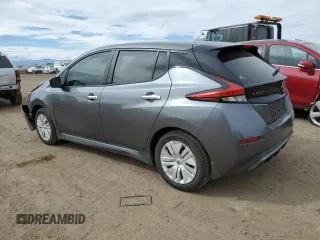 2023 Nissan LEAF S with VIN 1N4AZ1BV2PC554003, listed as a Copart auction lot 50589395 with 25,261 mi miles and Salvage Title. Bid and sale history available at DreamBid. Image 2.