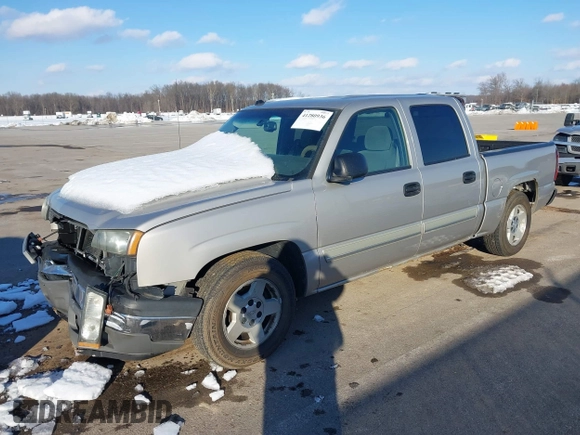 2005 Chevrolet Silverado 1500 LS with VIN 2GCEC13T251340755, listed as a IAAI auction lot 41280936 with 163,646 mi miles. Bid and sale history available at carsss.com. Image 2.