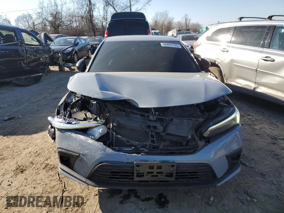 2022 Honda Civic Sport with VIN 2HGFE2F50NH553150, listed as a Copart auction lot 46809705 with 30,065 mi miles and Salvage Title. Bid and sale history available at carsss.com. Image 5.