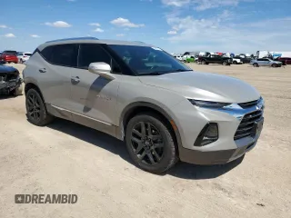 2022 Chevrolet Blazer Premier with VIN 3GNKBFRS9NS136225, listed as a Copart auction lot 69994144 with 37,371 mi miles and Salvage title. Bid and sale history available at DreamBid. Image 4.