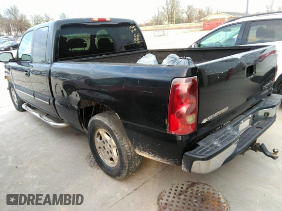 2003 Chevrolet Silverado 1500 LS with VIN 1GCEC19T93Z189490, listed as a IAAI auction lot 41449025 with 165,476 mi miles and . Bid and sale history available at DreamBid. Image 3.