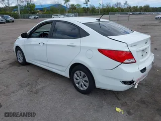 2015 Hyundai Accent GLS with VIN KMHCT4AE9FU808981, listed as a IAAI auction lot 41930246 with 160,406 mi miles. Bid and sale history available at carsss.com. Image 3.