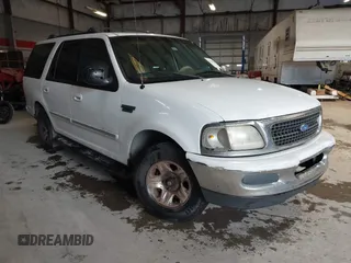 1997 Ford Expedition XLT z VIN 1FMEU1764VLB95225, wystawiony jako IAAI lot #41648878 z przebiegiem 151 672 mil mil oraz . Historia ofert i sprzedaży dostępna na DreamBid. Obrazek 1.