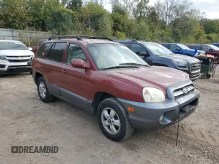 2005 Hyundai Santa Fe GLS with VIN KM8SC13DX5U865459, listed as a Copart auction lot 74367634 with 158,650 mi miles and Clean Title. Bid and sale history available at carsss.com. Image 4.
