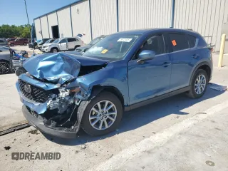 2023 Mazda CX-5 2.5 S Preferred Package with VIN JM3KFBCM4P0170266, listed as a Copart auction lot 49673005 with 0 mi miles and Salvage Title. Bid and sale history available at carsss.com. Image 1.
