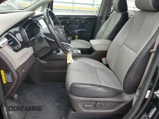 2018 Kia Sedona SX-L with VIN KNDME5C12J6380736, listed as a Copart auction lot 45411495 with 115,326 mi miles and Salvage Title. Bid and sale history available at carsss.com. Image 7.