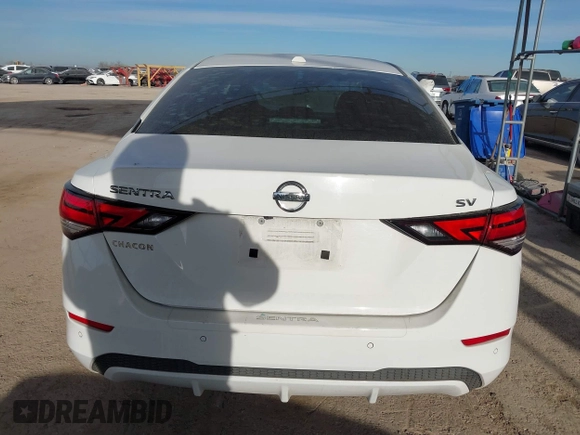 2021 Nissan Sentra SV with VIN 3N1AB8CV4MY220650, listed as a IAAI auction lot 41383290 with 87,547 mi miles and . Bid and sale history available at DreamBid. Image 16.