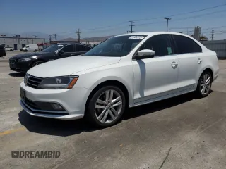 2017 Volkswagen Jetta SEL with VIN 3VWL17AJ0HM375063, listed as a Copart auction lot 61608925 with 181,108 mi miles and Salvage title. Bid and sale history available at DreamBid. Image 1.